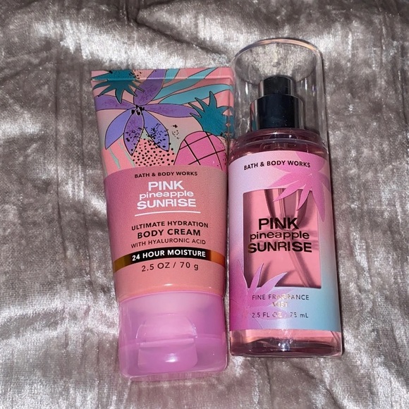 Bath & Body Works Other - Pink Pineapple Sunrise minis